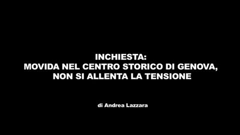 Centro storico di Genova e movida: la sicurezza che (ancora) non c'è