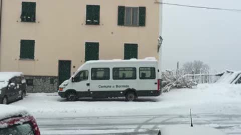 Allerta arancione neve, il sindaco di Bormida: 