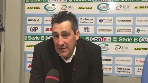 Entella, Aglietti: "Meritavamo di vincere contro lo Spezia"