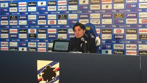 Sampdoria,Montella fa autocritica: 