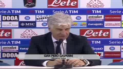 Genoa, dopo la partita col Napoli Gasperini parla del suo futuro