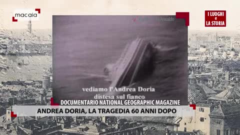 Alle 21 'Macaia' speciale sui 60 anni dall'affondamento dell'Andrea Doria