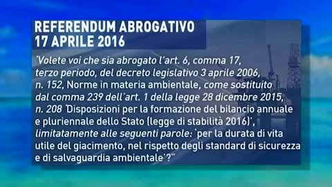 Referendum sulle 'trivelle': come si vota e cosa succederà dopo