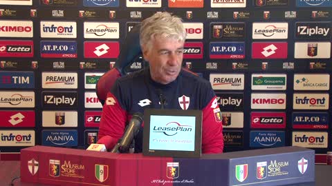 Genoa, Gasperini alla vigilia del match contro l'Inter: 