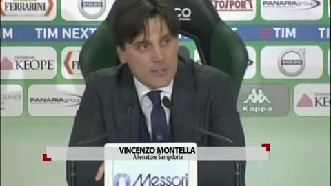 Sampdoria, Montella: 