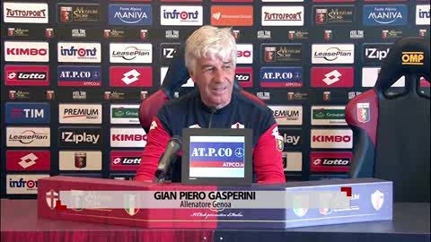 Genoa, Gasperini: 