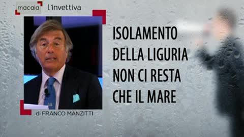 L'invettiva di Manzitti a Macaia - Isolamento della Liguria, non ci resta che il mare 