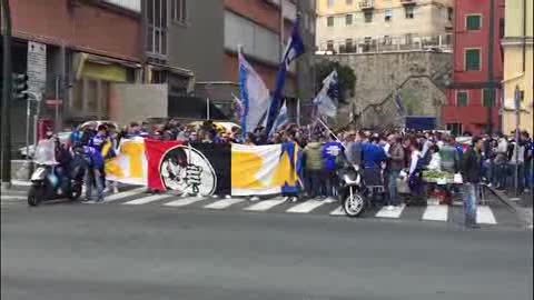 Sampdoria: i tifosi vogliono chiarezza e attaccano società e squadra