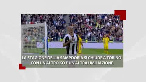 La stagione della Sampdoria si chiude a Torino con un altro ko e un'altra umiliazione