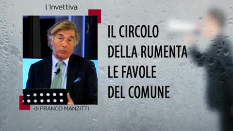 L'invettiva di Manzitti a Macaia - Il circolo della rumenta e le favole del Comune