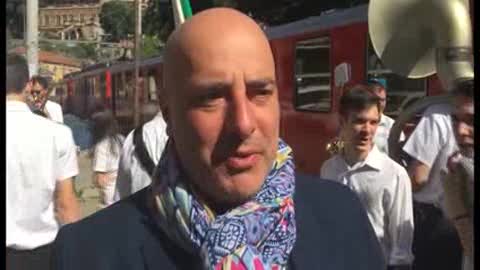 Riparte il trenino di Casella, ass. Berrino: 