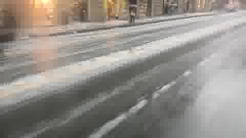 Violenta grandinata su Genova, la situazione alla stazione di Brignole