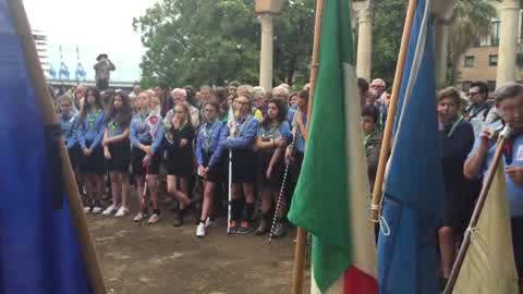 A Genova festa per i 100 anni dell'associazione scout cattolici italiani 