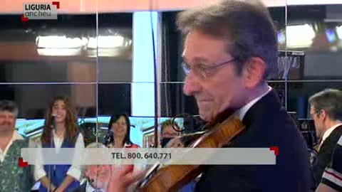 A Liguria Ancheu i virtuosismi 'bestiali' al violino di Eliano Calamaro