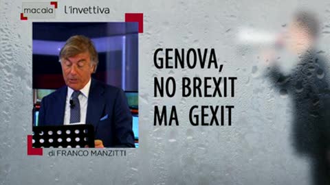 L'invettiva di Manzitti a Macaia - Genova no Brexit ma Gexit