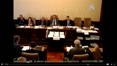 Riorganizzazione e disciplina delle autorità portuali, l'intervento del senatore Rossi in commissione lavori pubblici 