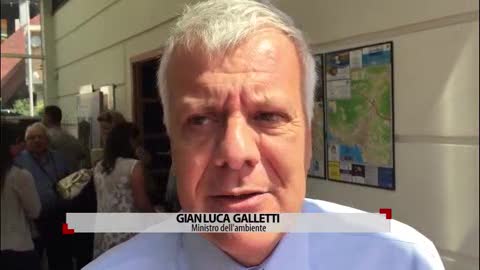 Inaugurazione depuratore Recco, Galletti: 