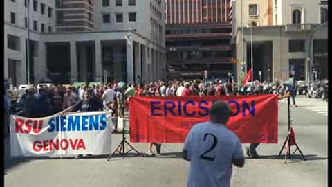 Ericsson, nuovo sciopero e manifestazione: 