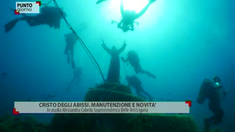 Restaurato il Cristo degli Abissi in ricordo di Rosario Sanarico