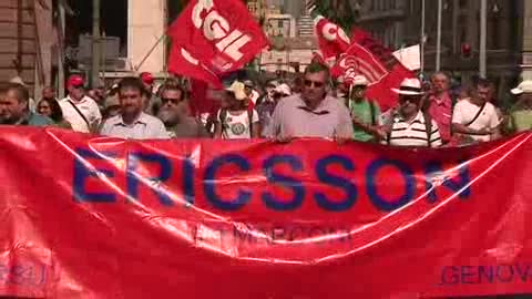 Corteo Ericsson, Bosco (Cgil): 