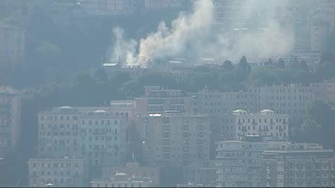 Incendio a Genova: appartamento a fuoco in via Bologna  