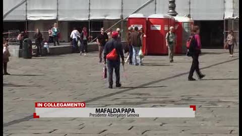 Turismo in crescita a Genova, Papa: 