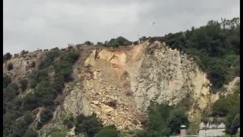 Frana di Arenzano, i timori degli abitanti: