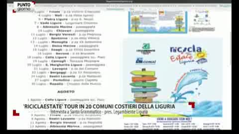 'Riciclaestate', tour di Legambiente in 20 comuni costieri della Liguria