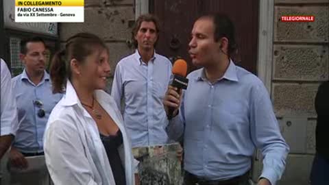 Migranti in via XX Settembre, la protesta dei residenti