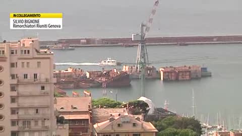 Costa Concordia: pronto l'ultimo viaggio in porto verso la demolizione