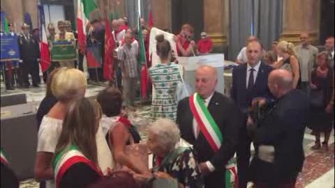 Premiati a Palazzo Ducale 189 partigiani, storie d'altri tempi