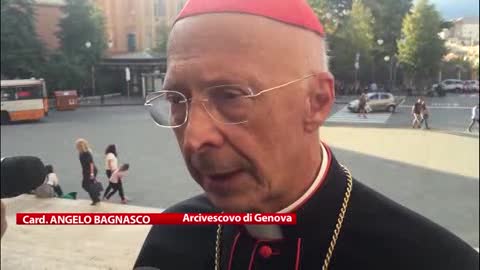 Il cardinal Bagnasco: 