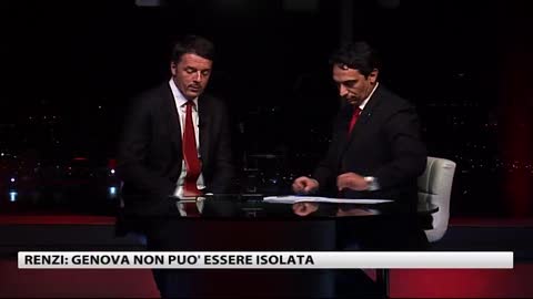 Liguria isolata, Renzi sostiene la battaglia di Primocanale.it: 