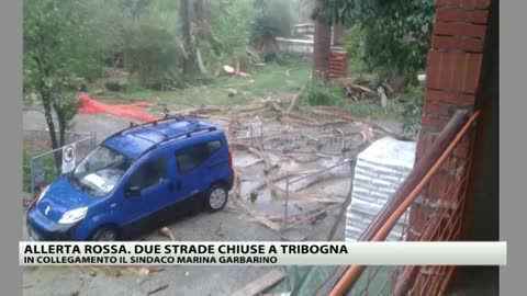 Allerta rossa,il sindaco di Tribogna: 