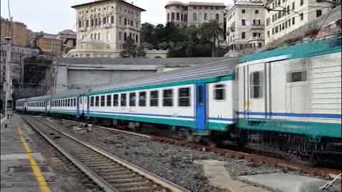 Maltempo, ripristinata tratta ferroviaria Genova-La Spezia su due binari