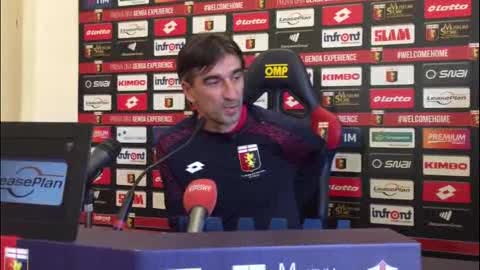 Genoa, Juric: "La mia assenza non è un problema, mi aspetto molto da Pandev"