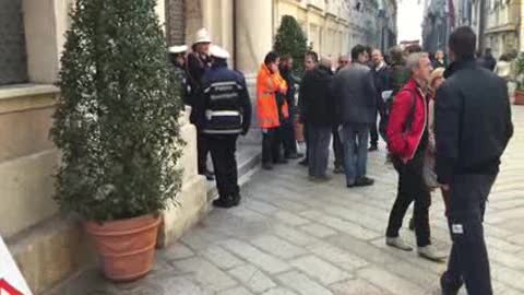 Lavoratori Iren, la protesta arriva in Sala rossa a Palazzo Tursi /2