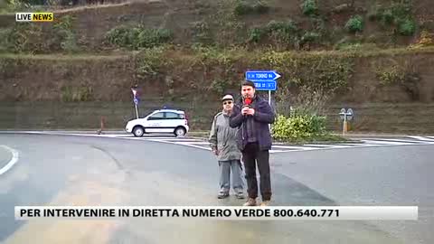 Maltempo, frane e disagi in valle Arroscia: il punto con la Polizia provinciale