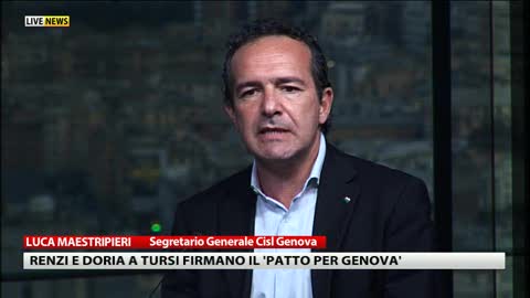 Patto per Genova, Maestripieri (Cisl): 