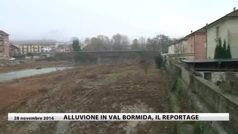 Alluvione in Val Bormida, il reportage