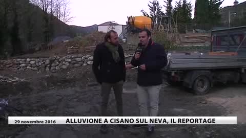 Alluvione a Cisano sul Neva, il reportage