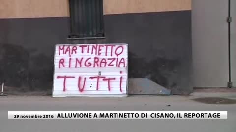 Alluvione a Martinetto di Cisano, il reportage