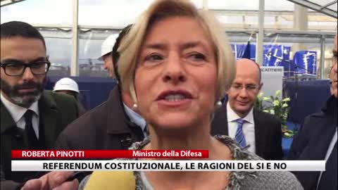 Verso il Referendum, le ragioni del Sì e del No con Pinotti e Di Battista