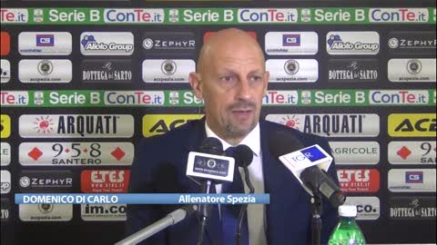 Spezia, Di Carlo: "A Ferrara per continuare il nostro momento positivo"