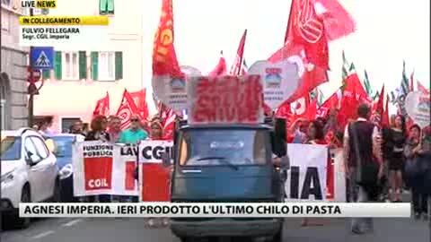 Agnesi chiude, Fellegara (Cgil): 