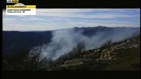 Incendio a Cervo, il sindaco Giordano: 