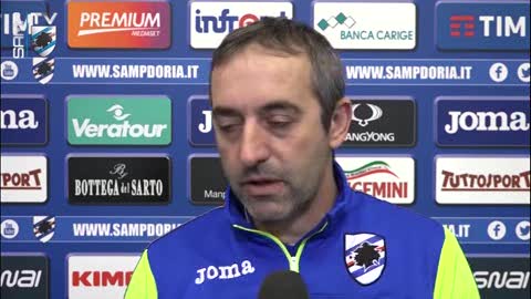 Sampdoria, Giampaolo senza paura: 