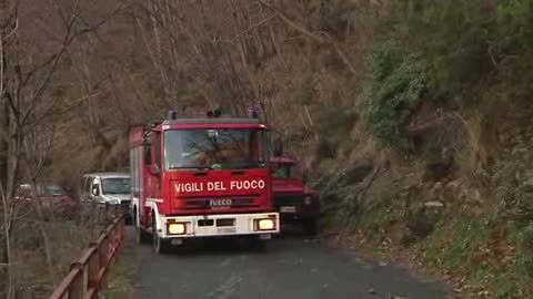 Incendio a Davagna, il sindaco: 