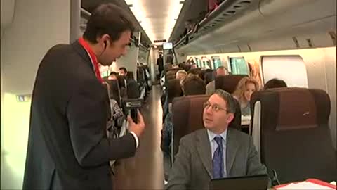 Frecciargento Genova-Roma, i passeggeri a bordo: 