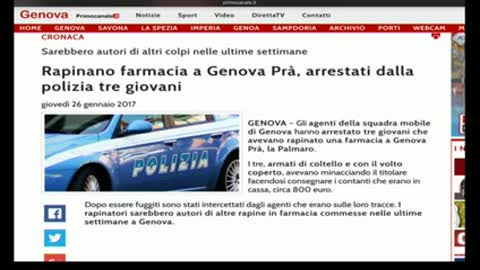 Rapinano farmacia a Genova Prà, arrestati dalla polizia tre giovani